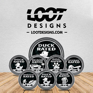 All Our Badges So Far! – Loot Designs