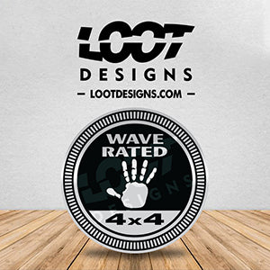 DEER RATED Badge for Offroad Vehicle – Loot Designs
