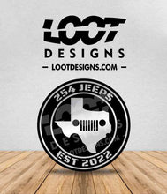 Load image into Gallery viewer, 254 - EST. 2022 Badge for Offroad Vehicle