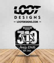 Load image into Gallery viewer, 319 CLUB Badge for Offroad Vehicle