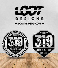 Load image into Gallery viewer, 319 CLUB Badge for Offroad Vehicle