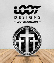 Load image into Gallery viewer, 3 CROSSES Badge for Offroad Vehicle