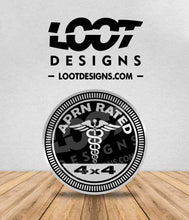 Load image into Gallery viewer, NURSE RATED Badge for Offroad Vehicle
