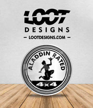 Load image into Gallery viewer, ALADDIN / SHADOW MAN RATED Badge for Offroad Vehicle