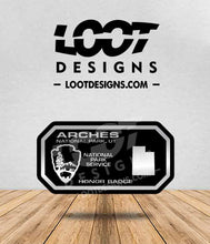 Load image into Gallery viewer, NATIONAL PARKS (USA) Honor Badge for Offroad Vehicle