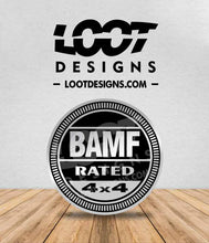 Load image into Gallery viewer, YOUR VEHICLE'S NAME RATED Badge for Offroad Vehicle