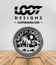 Load image into Gallery viewer, BEACH RATED Badge for Offroad Vehicle