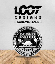 Load image into Gallery viewer, BEACH RATED Badge for Offroad Vehicle