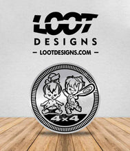 Load image into Gallery viewer, THE FLINTSTONES Badge for Offroad Vehicle