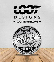 Load image into Gallery viewer, THE FLINTSTONES Badge for Offroad Vehicle