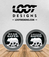 Load image into Gallery viewer, BEAR RATED Badge for Offroad Vehicle