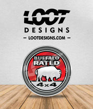 Load image into Gallery viewer, BUFFALO RATED Badge for Offroad Vehicle