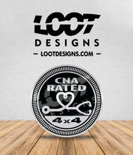 Load image into Gallery viewer, NURSE RATED Badge for Offroad Vehicle