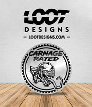Load image into Gallery viewer, VENOM / CARNAGE RATED Badge for Offroad Vehicle