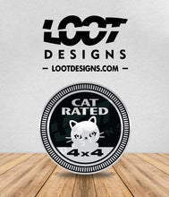 Load image into Gallery viewer, CAT RATED Badge for Offroad Vehicle