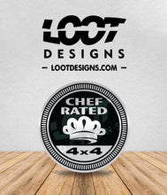 Load image into Gallery viewer, CHEF RATED Badge for Offroad Vehicle