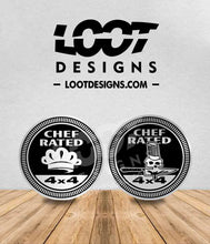 Load image into Gallery viewer, CHEF RATED Badge for Offroad Vehicle