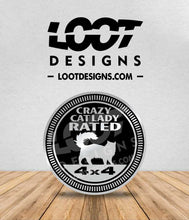 Load image into Gallery viewer, CAT RATED Badge for Offroad Vehicle