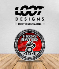 Load image into Gallery viewer, FROG RATED / Coqui Badge for Offroad Vehicle