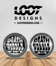 Load image into Gallery viewer, DEATH WOBBLE Badge for Offroad Vehicle