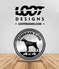 Load image into Gallery viewer, DOBERMAN RATED Badge for Offroad Vehicle