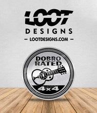 Load image into Gallery viewer, BLUEGRASS / DOBRO RATED Badge for Offroad Vehicle