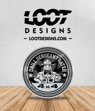 Load image into Gallery viewer, DRILL SERGEANT RATED Badge for Offroad Vehicle