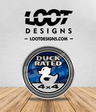 Load image into Gallery viewer, DUCK RATED Badge for Offroad Vehicle