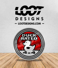 Load image into Gallery viewer, DUCK RATED Badge for Offroad Vehicle