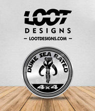 Load image into Gallery viewer, DUNE SEA RATED Badge for Offroad Vehicle
