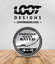 Load image into Gallery viewer, FLORIDA KEYS (RATED) Badge for Offroad Vehicle