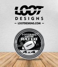 Load image into Gallery viewer, FOOTBALL RATED Badge for Offroad Vehicle