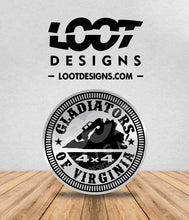 Load image into Gallery viewer, GLADIATORS OF VIRGINIA Badge for Offroad Vehicle