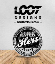 Load image into Gallery viewer, GREED RATED Badge for Offroad Vehicle