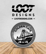 Load image into Gallery viewer, GOLDEN GATE / NORTHERN CALIFORNIA Badge for Offroad Vehicle