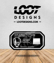 Load image into Gallery viewer, NATIONAL PARKS (USA) Honor Badge for Offroad Vehicle