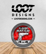 Load image into Gallery viewer, GUN RATED Badge for Offroad Vehicle