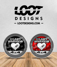 Load image into Gallery viewer, HEART WARRIOR Badge for Offroad Vehicle