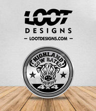 Load image into Gallery viewer, COW RATED Badge for Offroad Vehicle