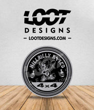Load image into Gallery viewer, HILLBILLY RATED Badge for Offroad Vehicle