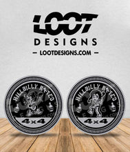 Load image into Gallery viewer, HILLBILLY RATED Badge for Offroad Vehicle