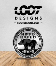 Load image into Gallery viewer, HIPPO RATED Badge for Offroad Vehicle