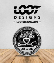 Load image into Gallery viewer, NURSE RATED Badge for Offroad Vehicle
