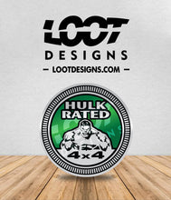 Load image into Gallery viewer, HULK RATED Badge for Offroad Vehicle