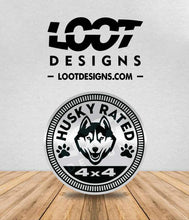 Load image into Gallery viewer, HUSKY RATED Badge for Offroad Vehicle