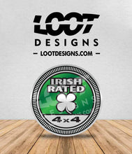 Load image into Gallery viewer, IRISH RATED Badge for Offroad Vehicle