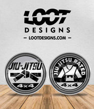 Load image into Gallery viewer, JIU JITSU RATED Badge for Offroad Vehicle