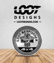 Load image into Gallery viewer, LAST RESPONDER Badge for Offroad Vehicle