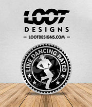 Load image into Gallery viewer, LINE DANCING Badge for Offroad Vehicle