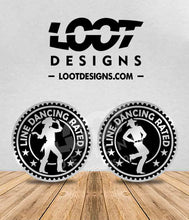 Load image into Gallery viewer, LINE DANCING Badge for Offroad Vehicle